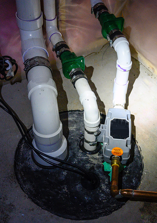 sump pump backups installed in decatur illinois